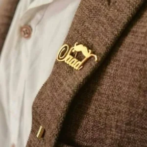 Customize Alphabets Brooch By Zara Jewellers