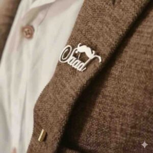 Customize Alphabets Brooch By Zara Jewellers