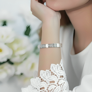 Silver Ayat ul Kursi Bracellet