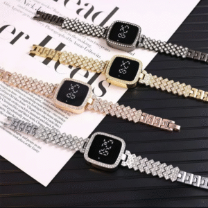 Crystal Digital Smart Watch For Girls By Zara Jewellers Pakistan