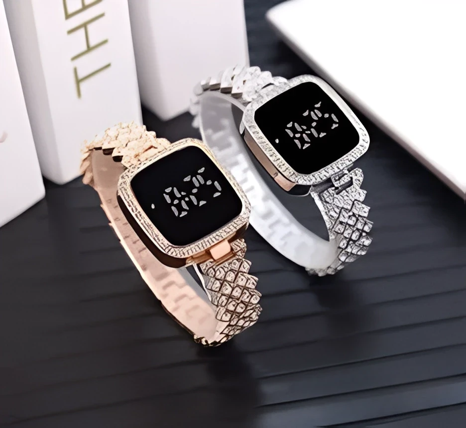 Crystal Digital Smart Watch