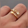 Stylish Name Ring by Zara Jewellers