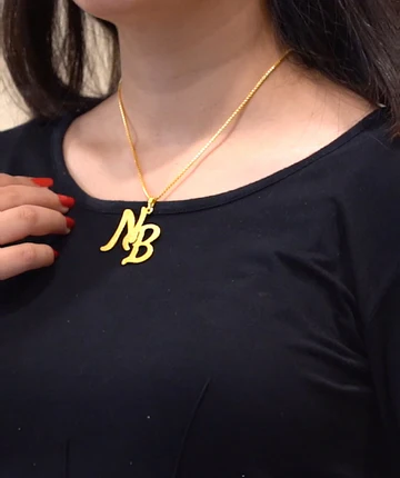 Beautiful Alphabet Necklace