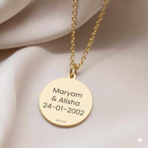 Coin Necklace By Zara Jewellers