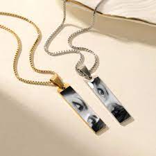 Vertical Eye Bar Necklace