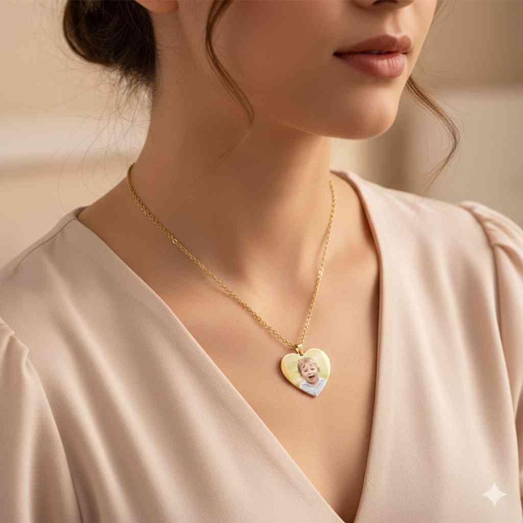 Heart Picture Necklace By Zara Jewellers