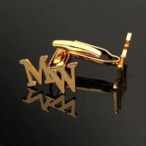 Customize Letter Name Cufflink