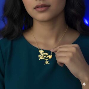 Beautiful Name Necklace Gold