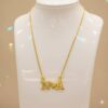 Gold Initial Necklace By Zara Jewellers