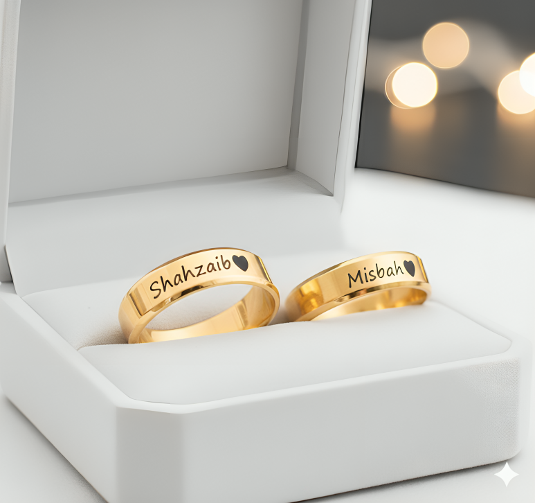 Couple Ring Pakistan | Zara Jewellers