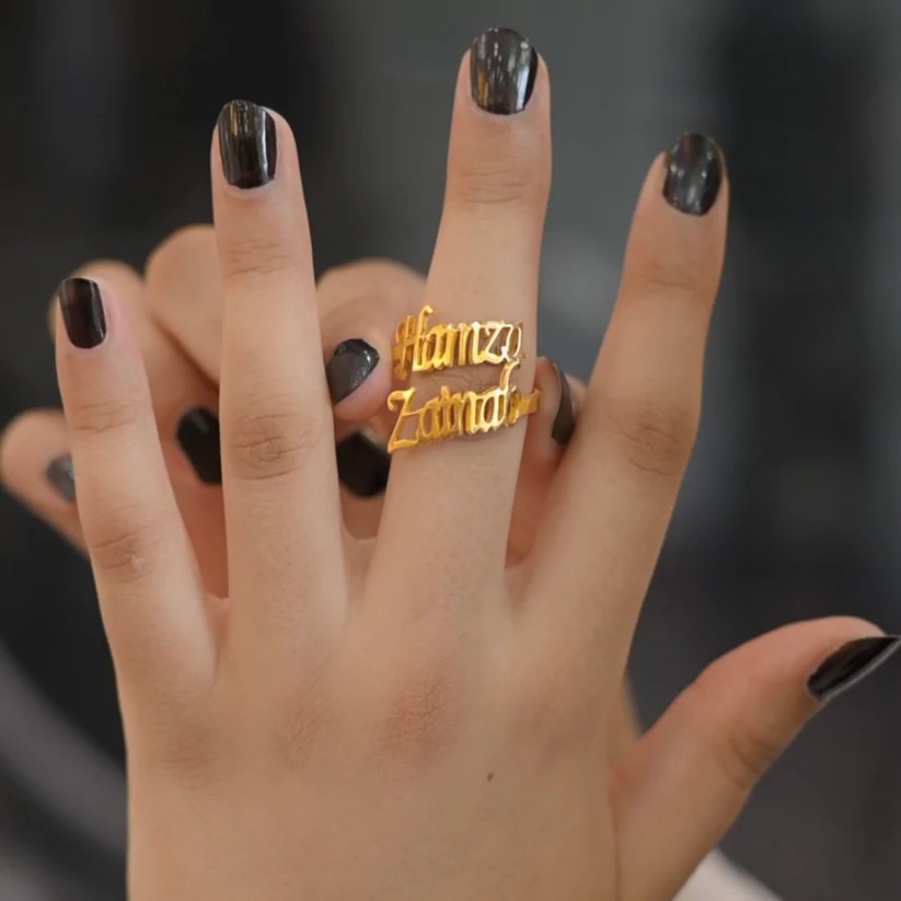 Customised Ring For Girls