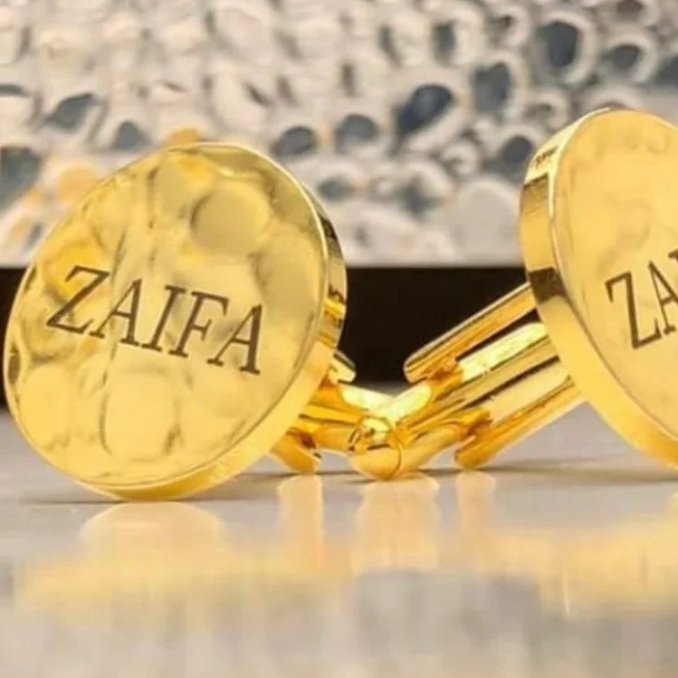 Round Cufflink By Zara Jewellers Pakistan