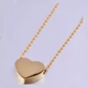 Tiny Heart Love Necklace Gold
