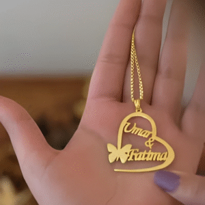 Heart Shape Customize Necklace