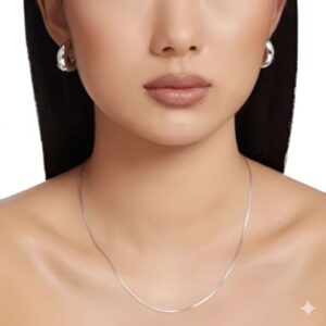 Golden Sleek Chain By Zara Jewellers