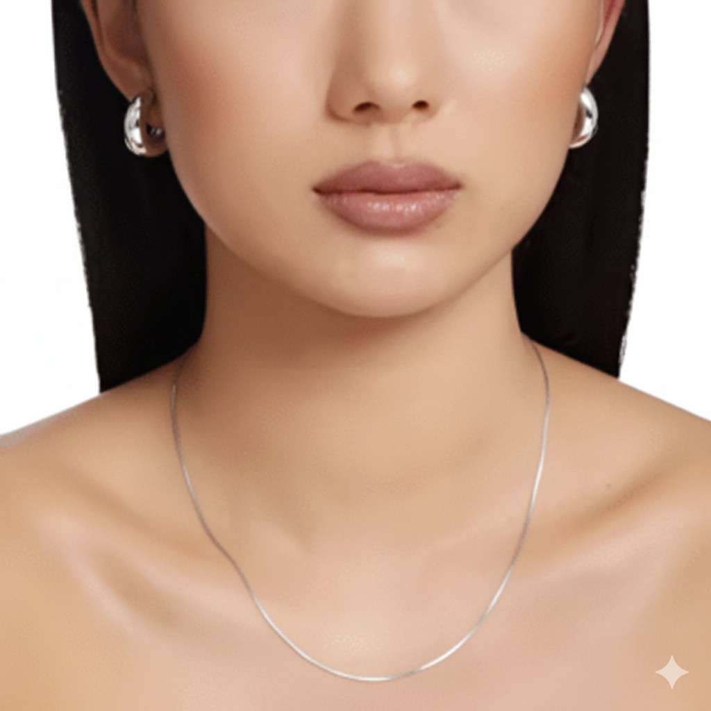 Golden Sleek Chain By Zara Jewellers