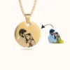 couple coin necklace