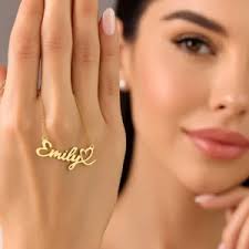 Name Necklace Design For Girls