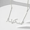 customize name necklace 44 Arabic Name Necklace For Girls