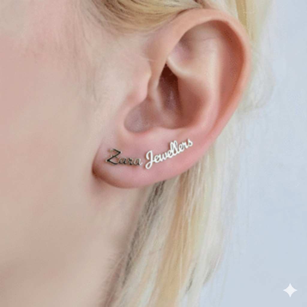 Customise Earring For Girls & Women By Zara Jewellers