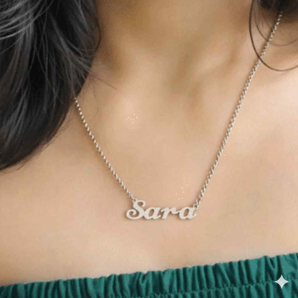 English Name Necklace For Girls
