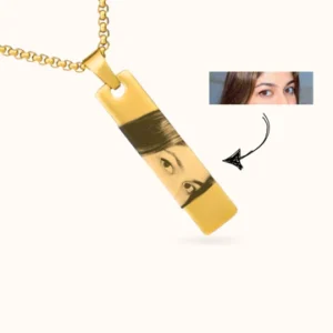 Vertical Eye Bar Necklace By Zara Jewellers