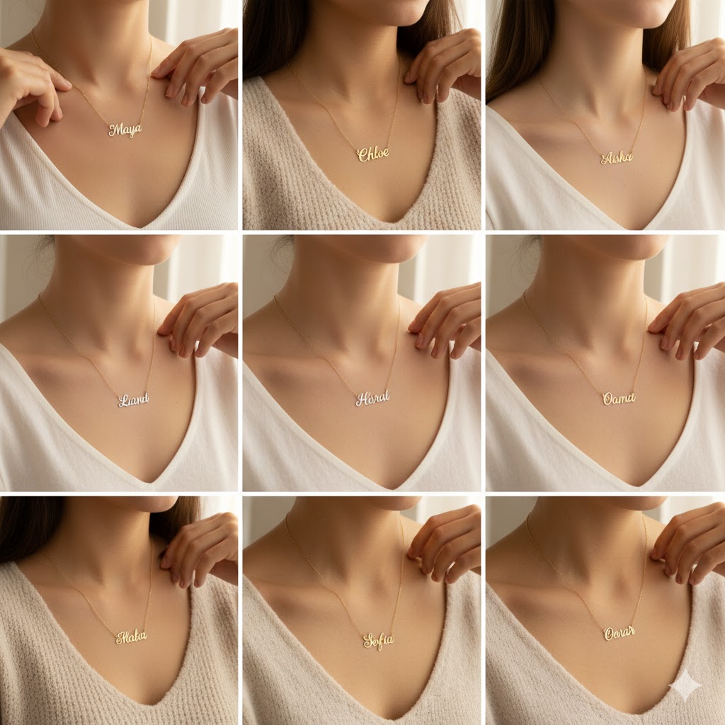 Customize Name Necklace Pakistan