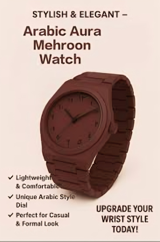 Brown Aura Watch