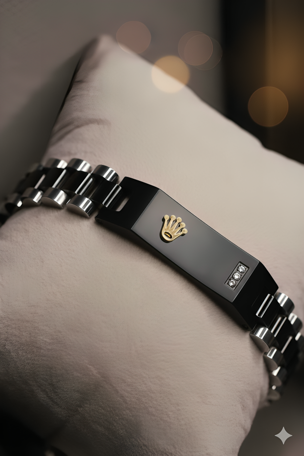 Black Rolex Bracelet Men