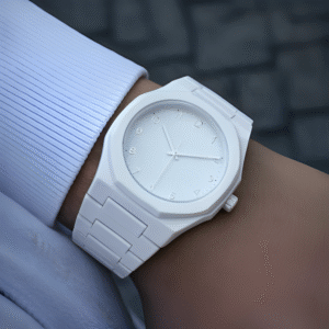 White Arabic Aura Watch For Men By Zara Jewellers