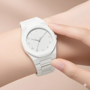 White Arabic Aura Watch Latest