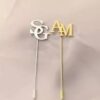 Coat Pin Brooch With Name By Zara Jewellers