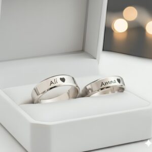 Golden Colour Couple Ring