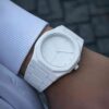 White Arabic Aura Watch White Arabic Dial Watch for Men By Zara Jewellers