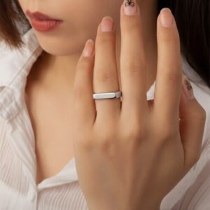 Couple Bar Ring By Zara Jewellers