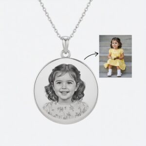 Photo Coin Necklace By Zara Jewellers