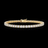 Golden Tennis Bracelet Women By Zara Jewellers