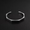 HexEdge Hand Cuff Bangle For Men By Zara Jewellers
