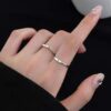 Bookstave Initial Ring By Zara Jewellers Bookstave Initial Ring By Zara Jewellers