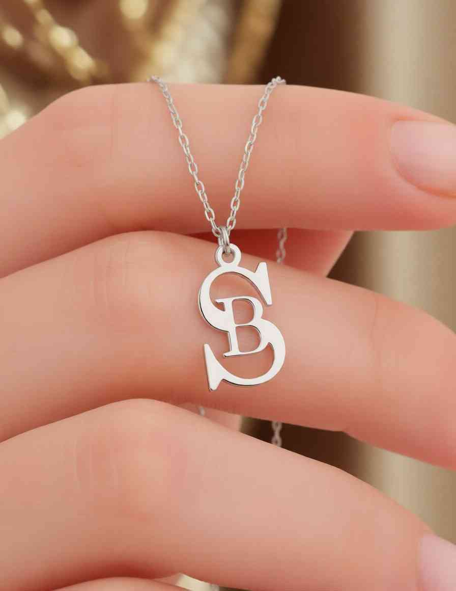Beautiful Initial Name Necklace By Zara Jewellers Beautiful Initial Name Necklace By Zara Jewellers