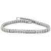 Silver Tennis Bracelet By Zara Jewellers