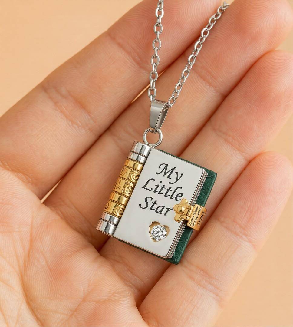 Book Necklace By Zara Jewellers