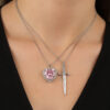 Heart Sword Necklace By Zara Jewellers