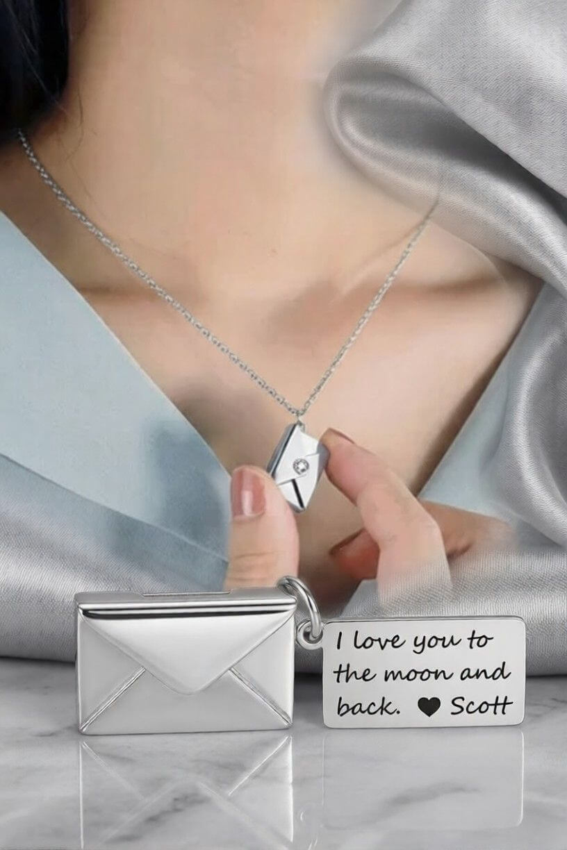 Envelope Necklace By Zara Jewellers