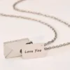 Envelope Necklace By Zara Jewellers