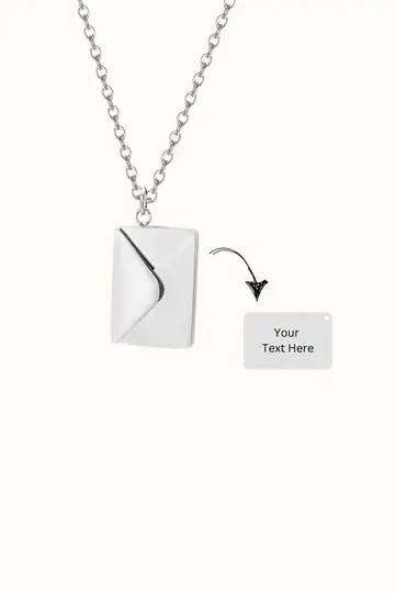 Envelope Necklace By Zara Jewellers