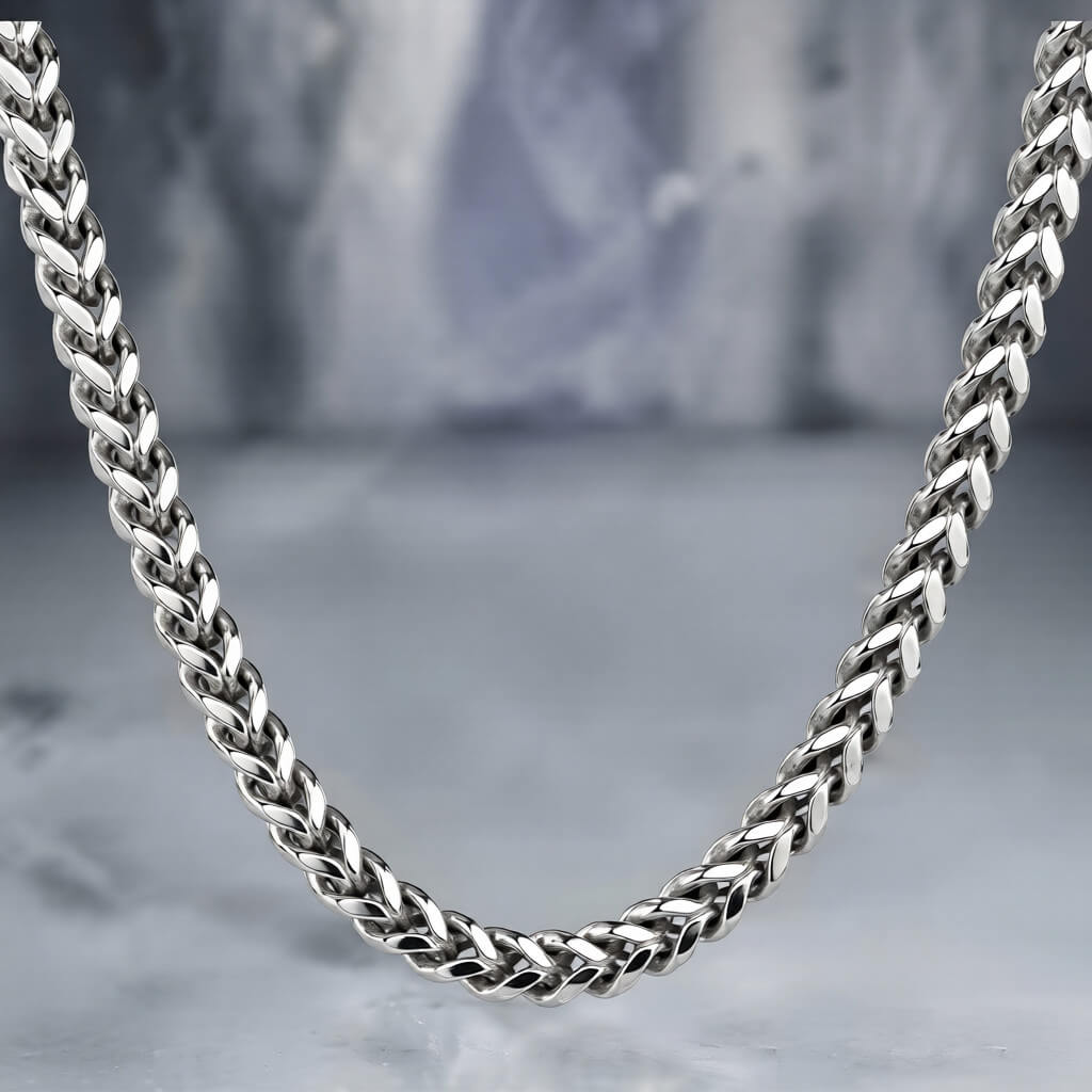 Foxtail Chain For Men By Zara Jewellers