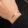 Couple Herringbone Bracelet By Zara Jewellers