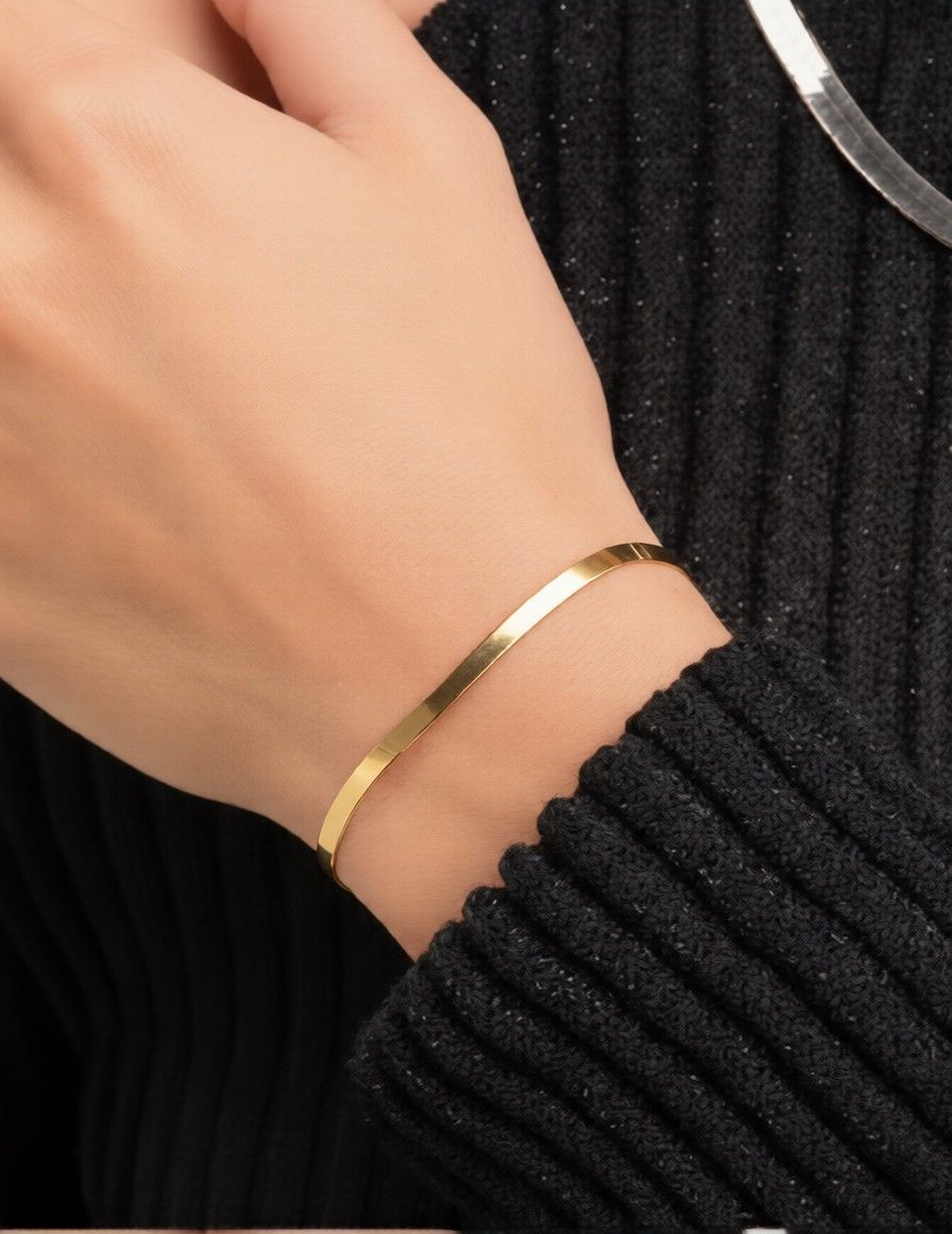 Couple Herringbone Bracelet By Zara Jewellers