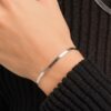 Couple Herringbone Bracelet By Zara Jewellers